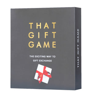 That Gift Game is the new present exchange game for your Christmas party.